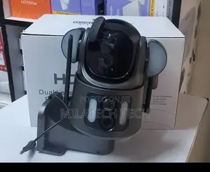 Ubox 6mp Dual Lens Solar Powered PTZ Camera New Model