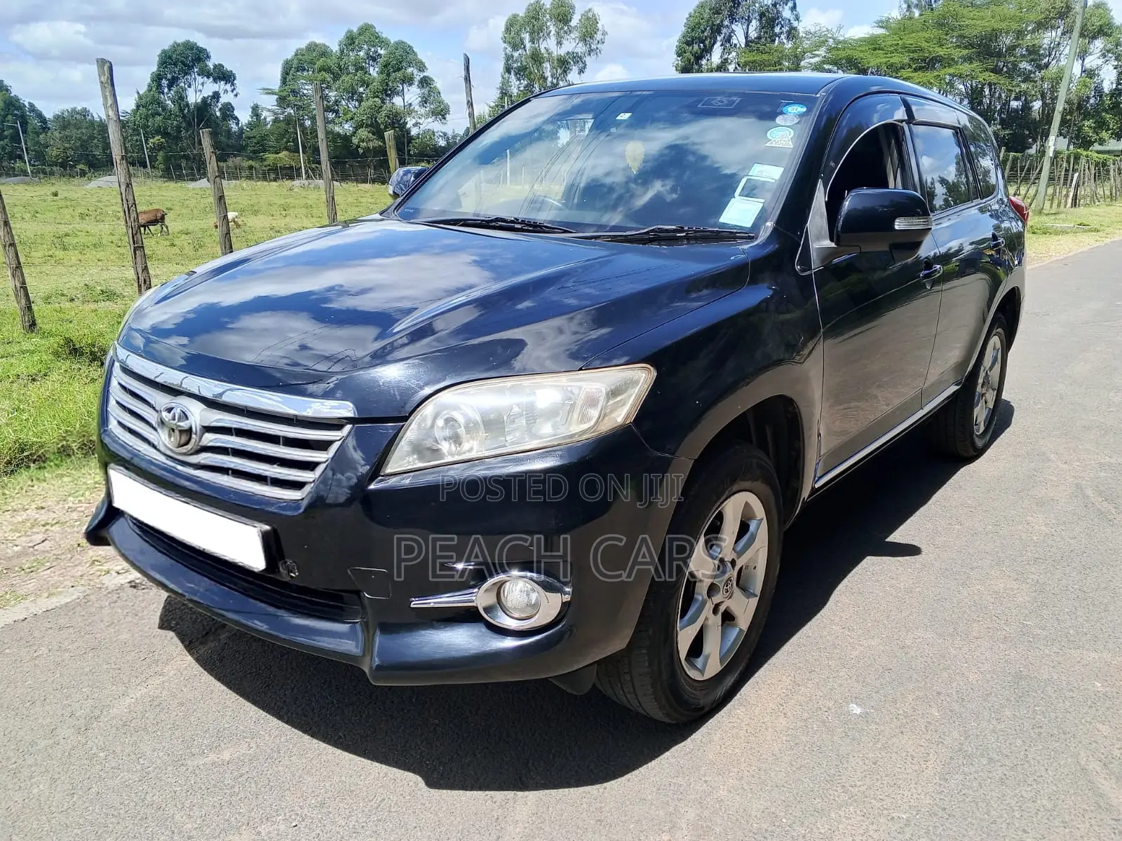 Toyota Vanguard 2012 Black