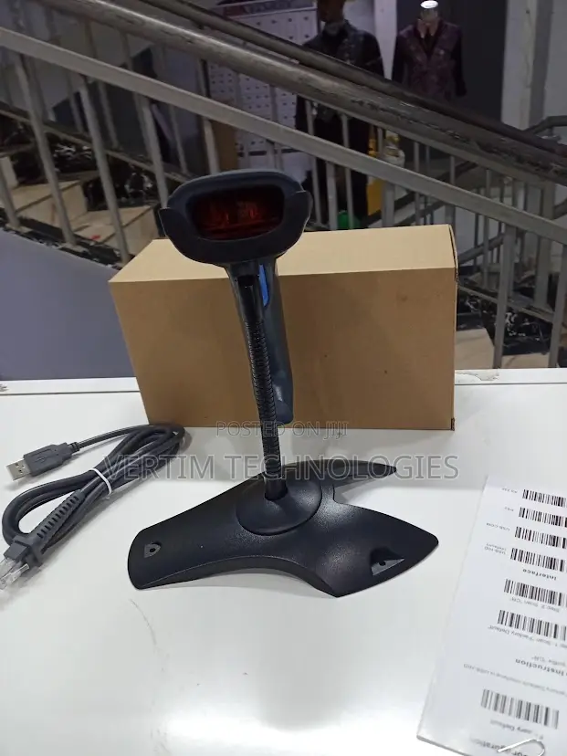 Syble Wired Barcode Reader for Shops, Pharmacies and Warehouses