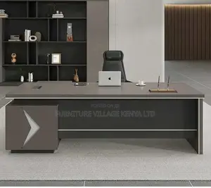 5.90551ft Executive L-Shaped Office Desk