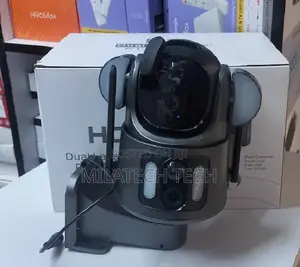 Ubox 6mp Dual Lens PTZ 4g Camera – Full-Color Night Visio