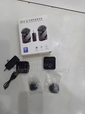 F11 Dual Wireless Microphone for Interviews and Vlogging