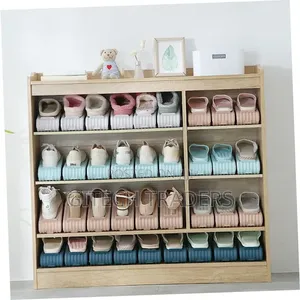 Shoe Slots Space Saving Stackable Storage Rack Double
