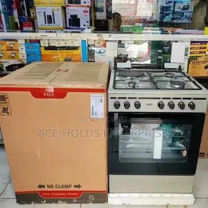 Von Gas Cooker, 3 Gas + 1 Electric 60*55 Electric Oven - Vcf653141nsy