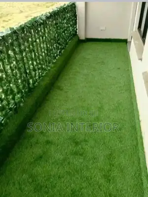 Artificial Grass Carpets and Balcony Fence