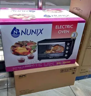 Nunix 60l Electric Oven With Rotisserie – Large Capacity Multifunction