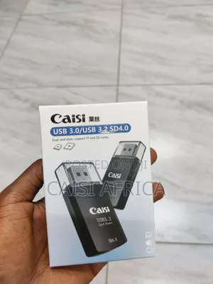 Caisi USB 3.0 Dual-Slot Sd and Micro Sd Card Reader