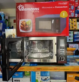 Ramtons Rm/327 30l Convection Microwave Oven – Grill, Bake Roast,