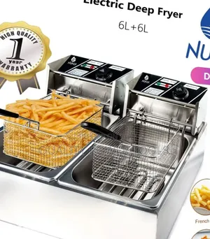 Nunix Df-6d Electric Double Deep Fryer