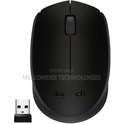 Logitech M171 Wireless Mouse (Black)