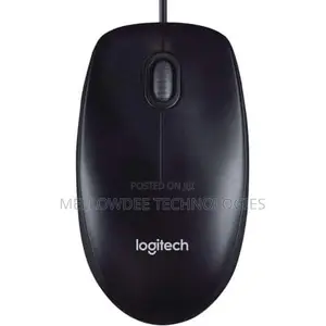 Logitech Wired Mouse M90 Black Usb