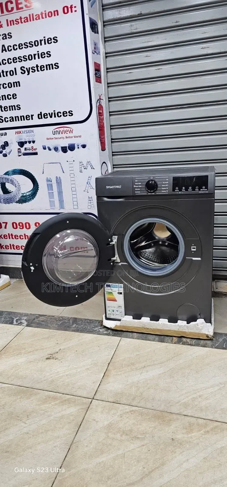 Smartpro 10kg Front Load Washing Machine