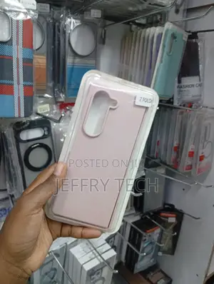 Samsung Galaxy Z Fold6 Pink Soft-Touch Back Panel Case