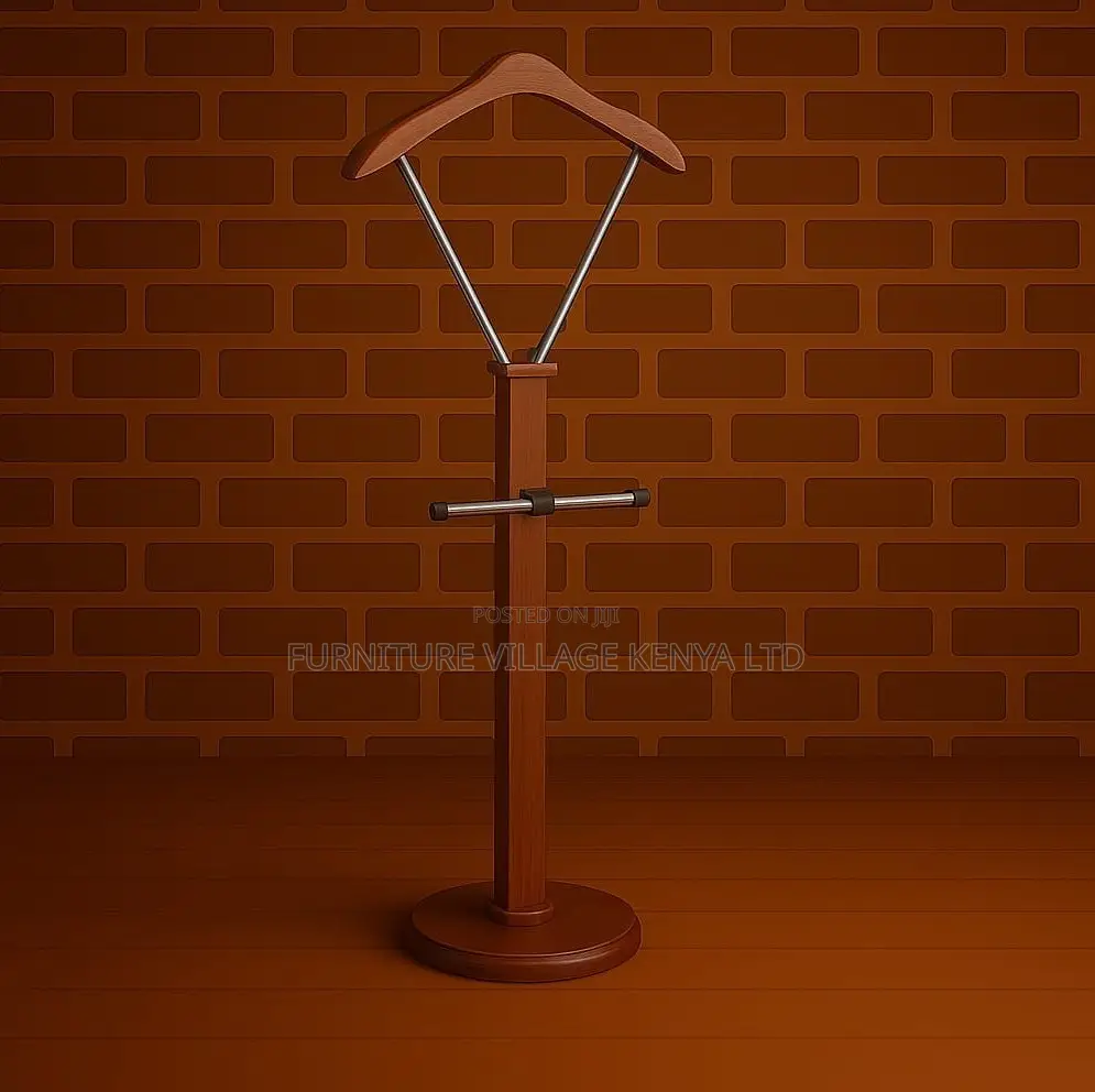 Executive Brown Mahogany Coat Hanger