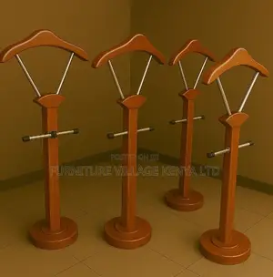 Executive Brown Mahogany Coat Hanger