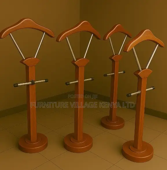 Executive Brown Mahogany Coat Hanger