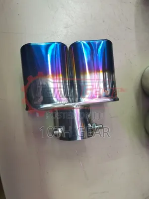 Universal Exhaust Double Tip