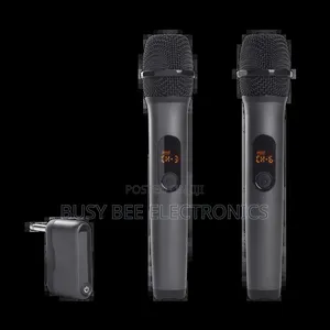 J 301jbl Noise Cancel Rechargeable Uhf Karaoke Mic for Stage Sing