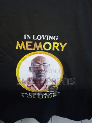 Funeral T-Shirt Branding