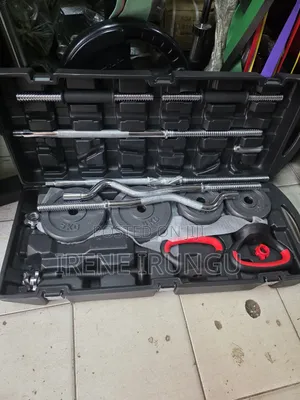 Portable 58kgs Dumbells Set* Kettlebells Set