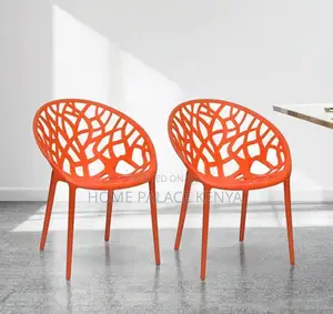 Plastic Chair: Nest-Style Outdoor Seating With Contoured Design