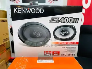 Kenwood 400watts Powerful Oval Midrange Speakers- A Pair