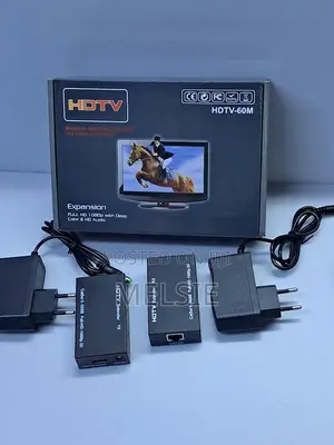 HDTV 60 Meter Hdmi Extender Tx Rx Sender Receiver Kit