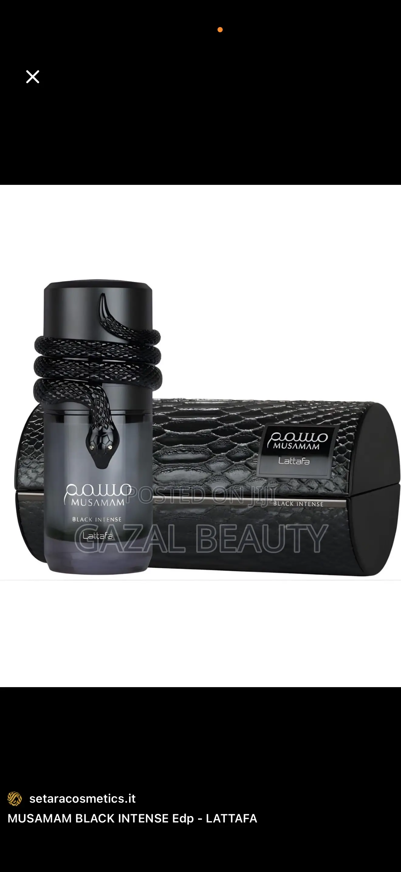 Musamam Black Intense Perfume