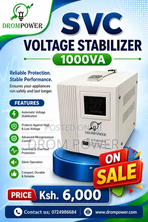 SVC 1000va Voltage Stabilizer