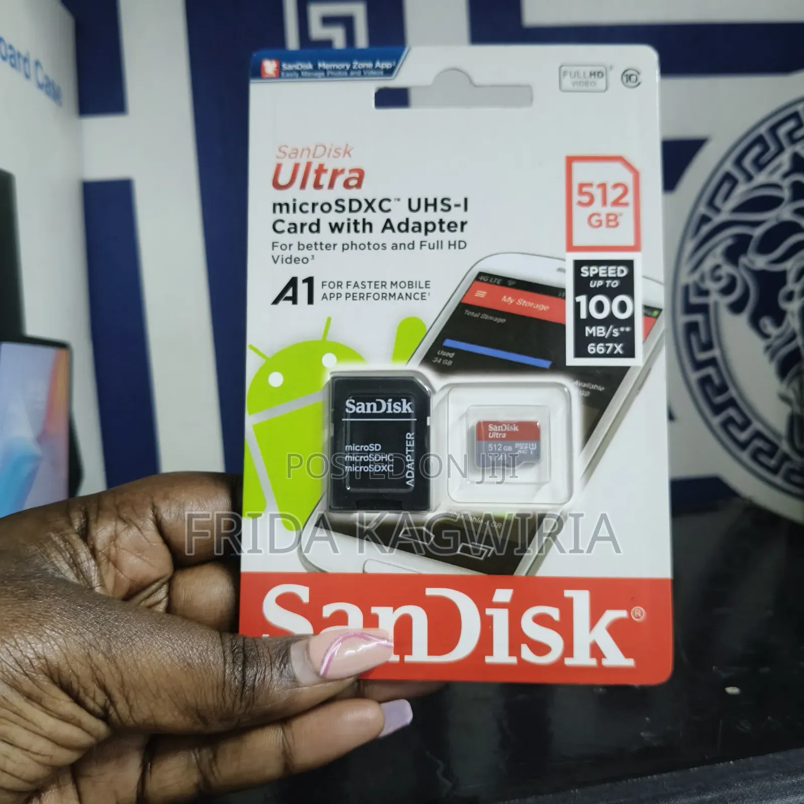 512gb Sandisk Ultra Memcard Full Hd 100mb/S