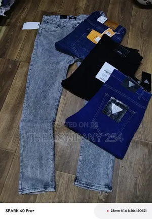 Quality Casual Denim Jeans Slim Fit Non Fade Available
