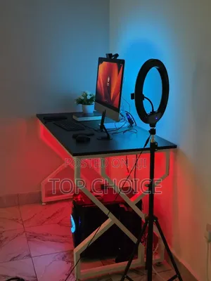 Metal Frame Computer Table