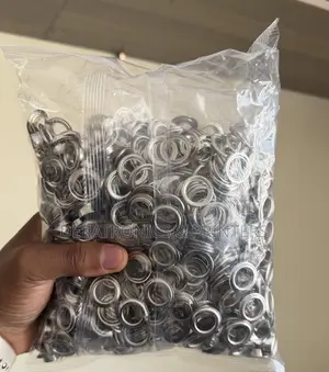 12mm Silver Eyelet Grommets (500 Pcs)