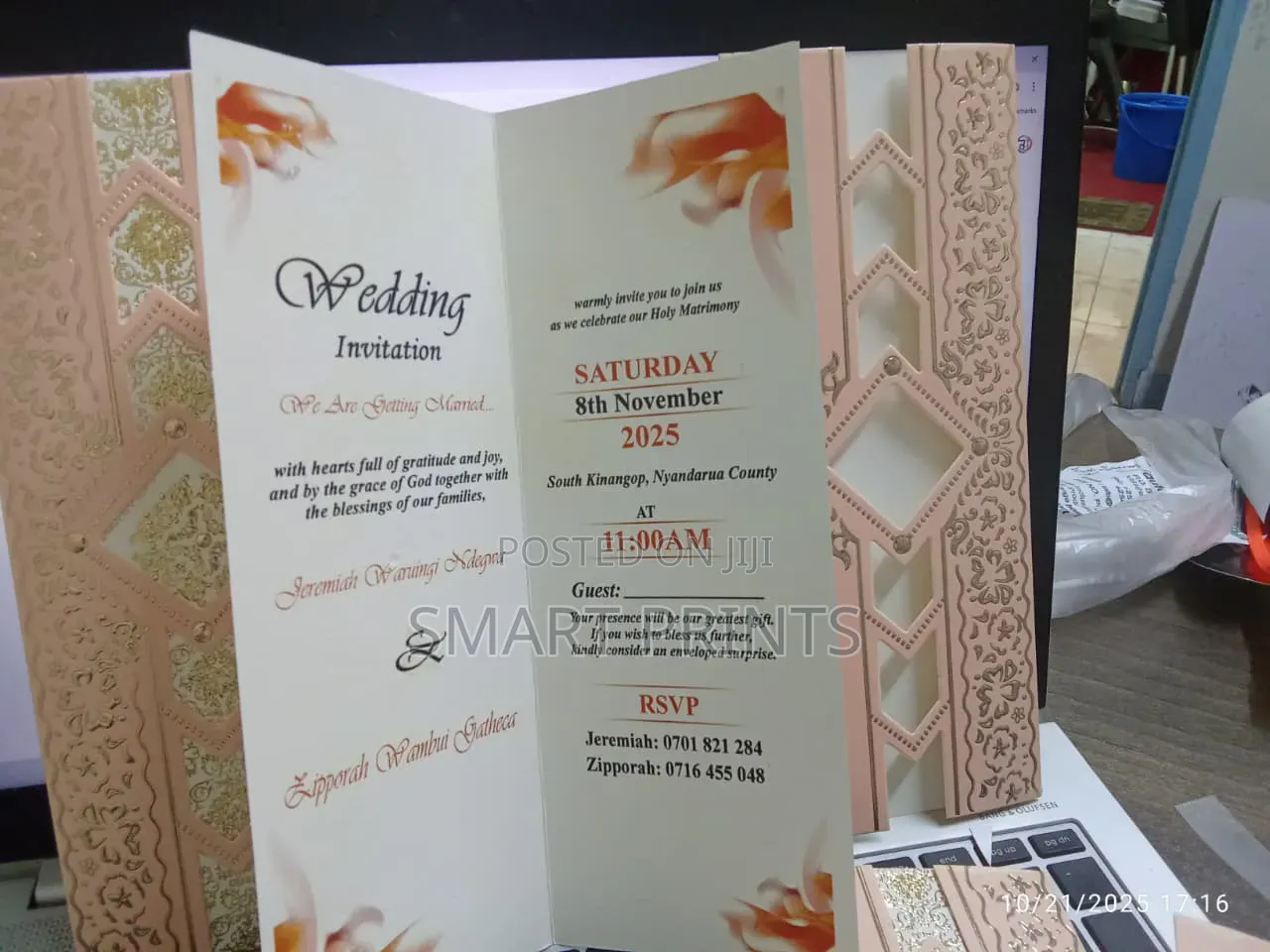 Colorful Wedding Cards Printing Services