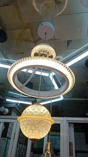 Light Farm House Led Ceiling Lamp Fabric Ceiling Light for Living Room