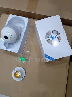V380 Wireless Bulb CCTV Camera With Night Vision