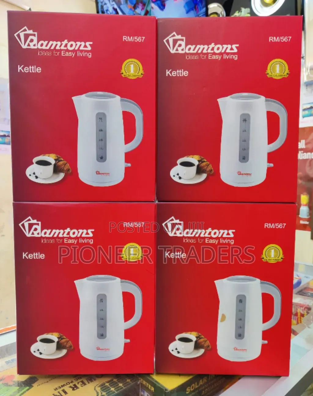 Ramtons Kettle 3litres Rm567