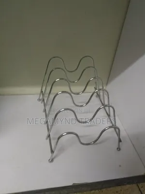 Stainless Steel Plate Holder / Plate Stand