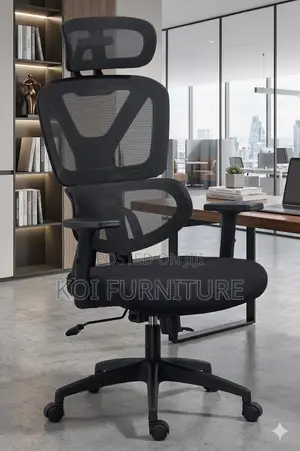 Office Chairs; High Back Fabric Orthopedic Vitoree Chairs