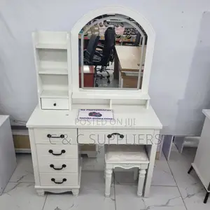 Modern White Vanity Dressing Table