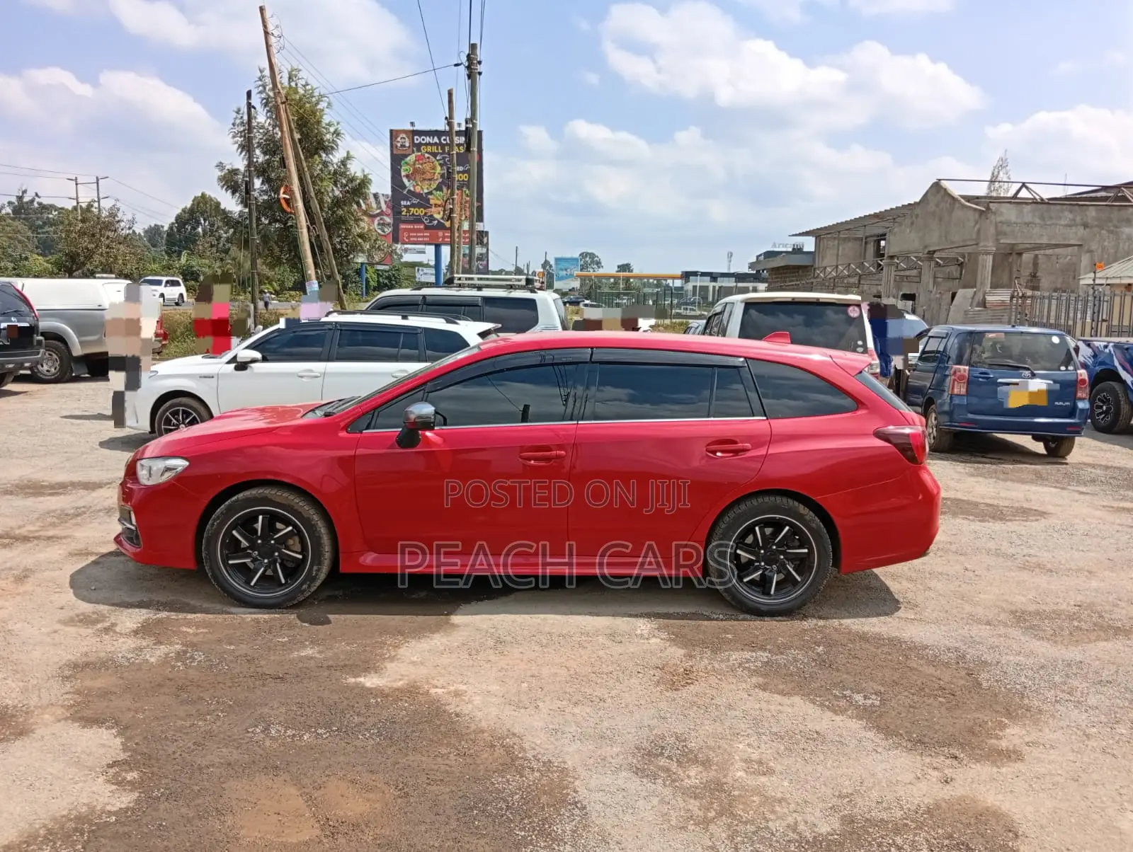 Subaru Levorg 2015 Red