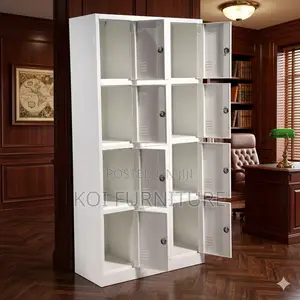 Office Cabinet; Steel Office Storage Cabinet With Drawers