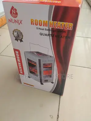 Nunix 5-Sided Room Heater With Adjustable Heat Levels