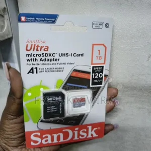 1 Tb Sandisk Memory Card Full Hd C10 120 Mb/S