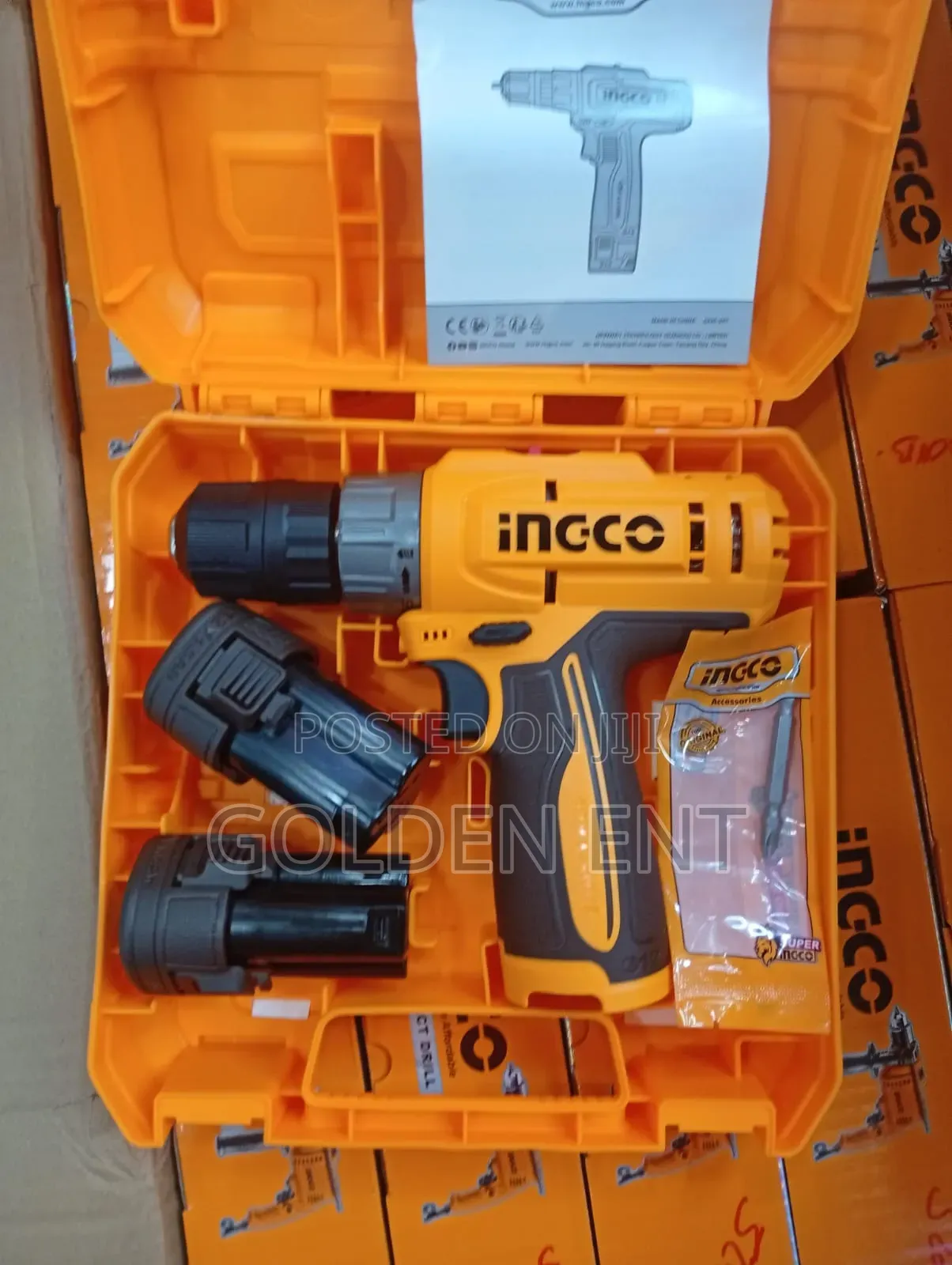 12v Ingco Cordless Drill/Quality Cordless Drill