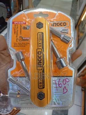 Ingco 6pcs Folding Nut Driver Set /Nut Driver Set