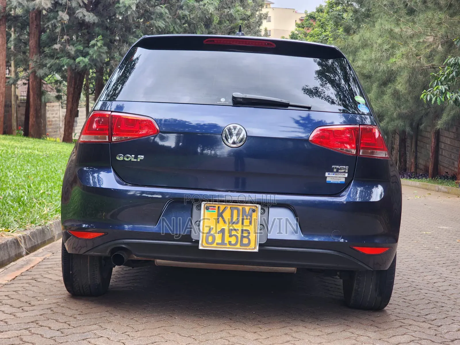Volkswagen Golf 2016 Blue