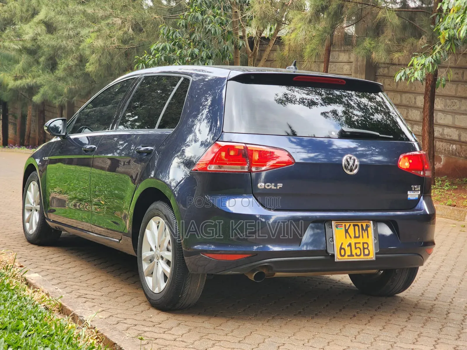 Volkswagen Golf 2016 Blue