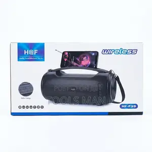 H at F Hf-F39 Solar Bluetooth Speaker With Fm Radio Phone Holder