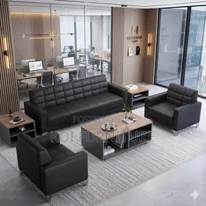 Office Sofa; Five Seaters Receptiom Office Meeting Sofa Set